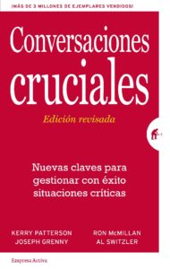 Portadad el libro "Conversaciones cruciales"